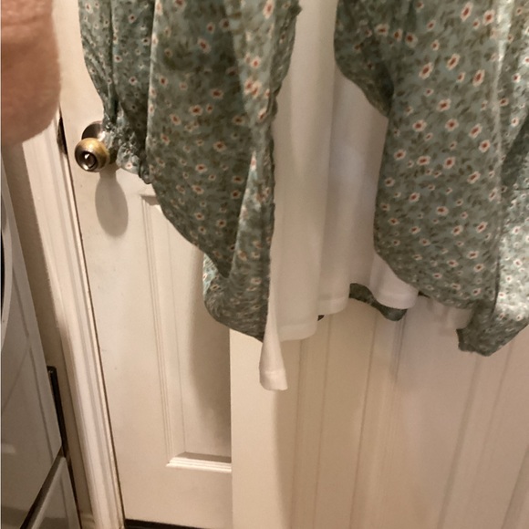 Show Me Your MuMu Kids Dress in Floral Green - Picture 5 of 5